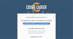 Desktop Screenshot of cookiecadger.com